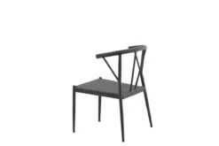 6er Set - Gartenstuhl Tina aus Rattan/Aluminium
