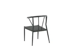 6er Set - Gartenstuhl Tina aus Rattan/Aluminium