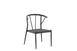 6er Set - Gartenstuhl Tina aus Rattan/Aluminium