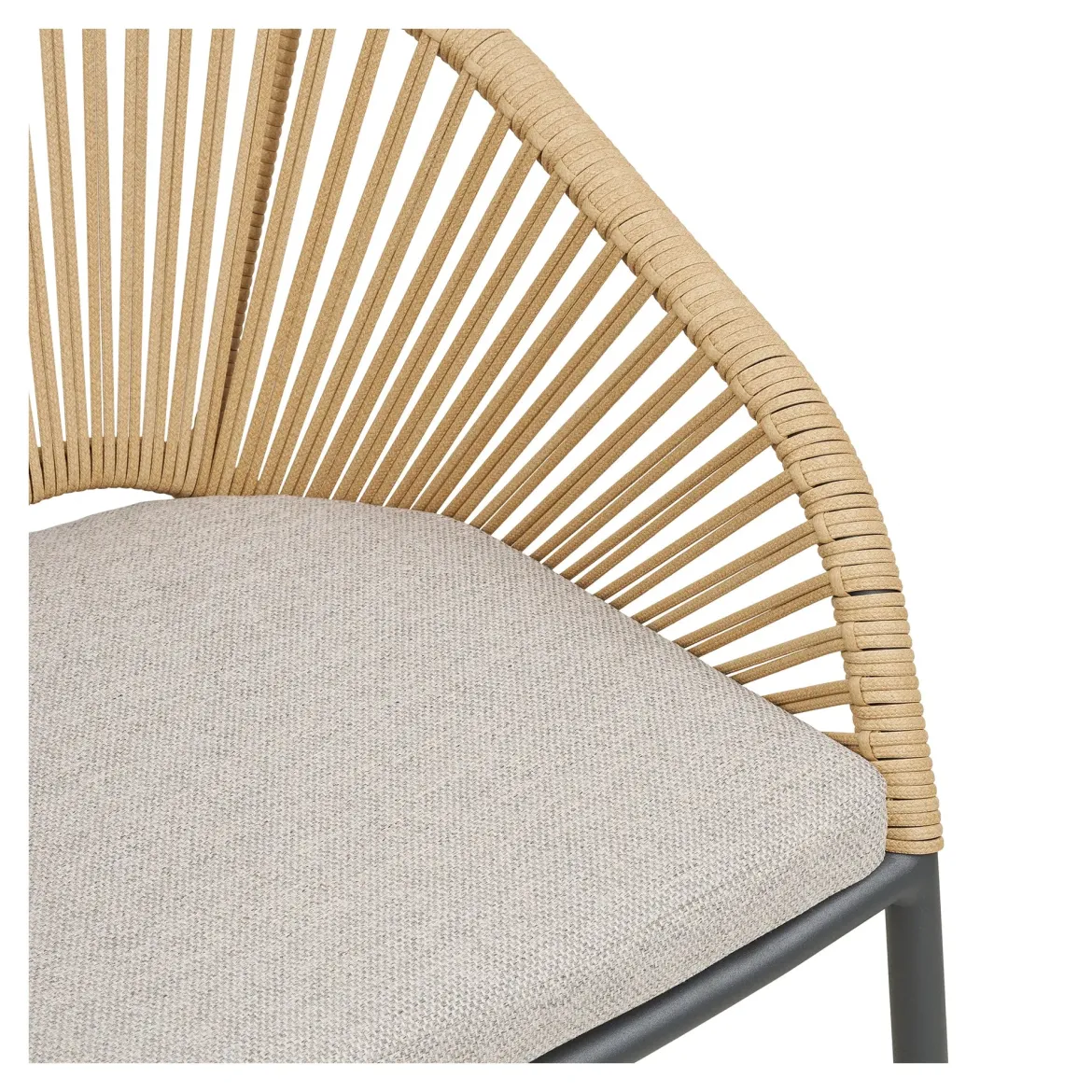 2er Set - Gartenstuhl Veleno in Beige oder Grün