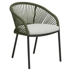 2er Set - Gartenstuhl Veleno in Beige oder Grün
