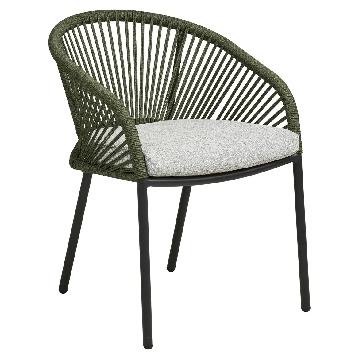 2er Set - Gartenstuhl Veleno in Beige oder Grün