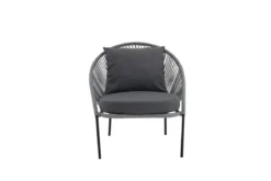 2er Set - Gartenstuhl Vintera aus Metall/Polyester