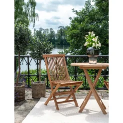 2er Set - Gartenstuhl Voler aus Teakholz