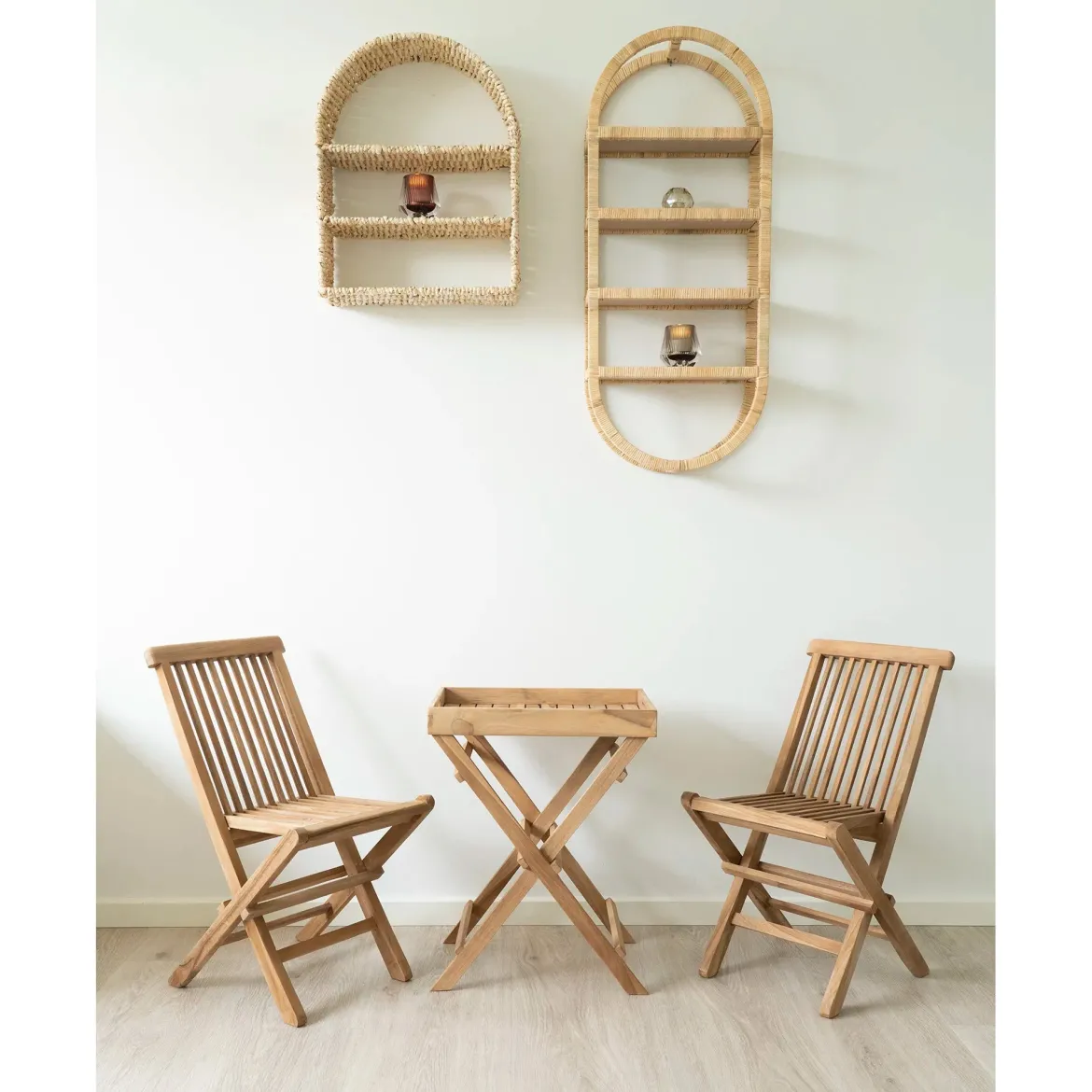 2er Set - Gartenstuhl Voler für Kinder aus Teakholz