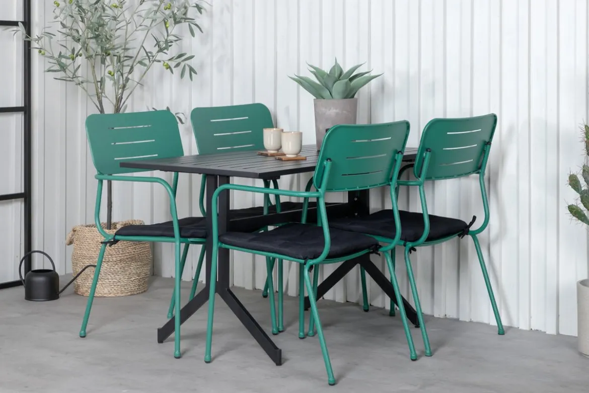 2er Set - Lori Gartenstuhl aus Metall