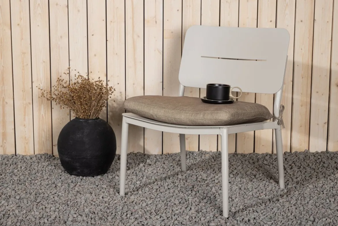 2er Set - Mara Gartenstuhl aus Metall/Polyester
