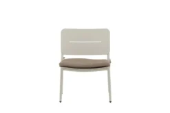 2er Set - Mara Gartenstuhl aus Metall/Polyester
