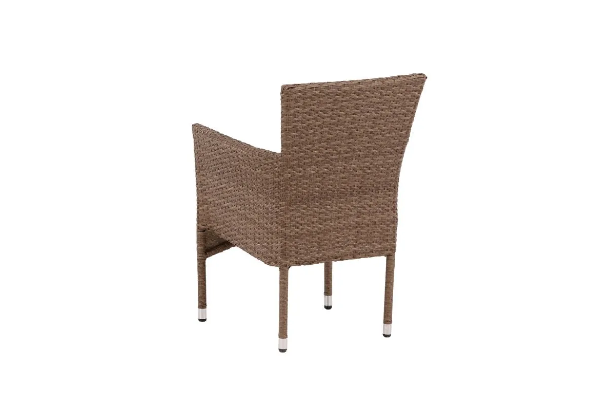2er Set - Marina Gartenstuhl in Rattanoptik