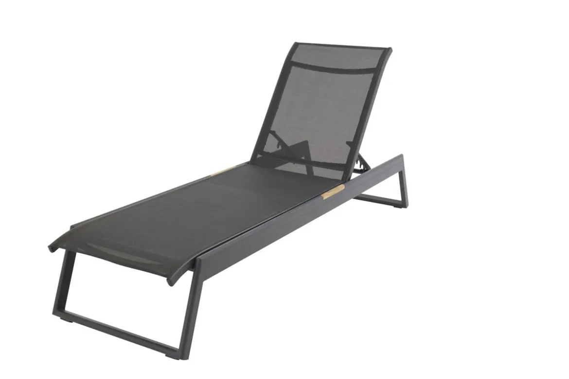 2er Set - Sonnenliege Brasilien aus Textilene und Aluminium