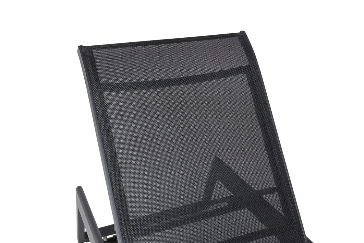 2er Set - Sonnenliege Brasilien aus Textilene und Aluminium