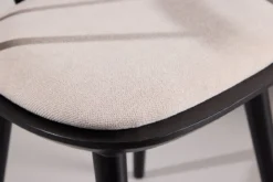 2er Set - Stuhl Ballado mit fest vernähtem Sitzkissen