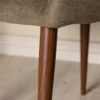2er Set - Stuhl Future mit Beinen in modernem Walnussbraun