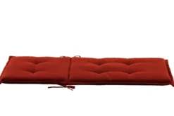 6er Set - Stuhlkissen Philly aus Polyester in Grau, Rot