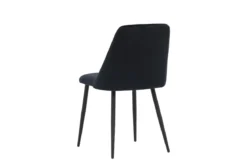 2er Set - Stuhl Liora aus weichem Polyestersamt