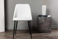 2er Set - Stuhl Liora aus weichem Polyestersamt