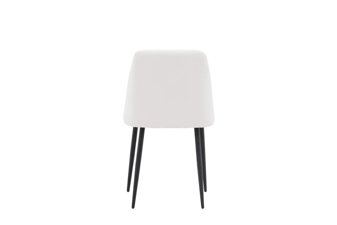 2er Set - Stuhl Liora aus weichem Polyestersamt