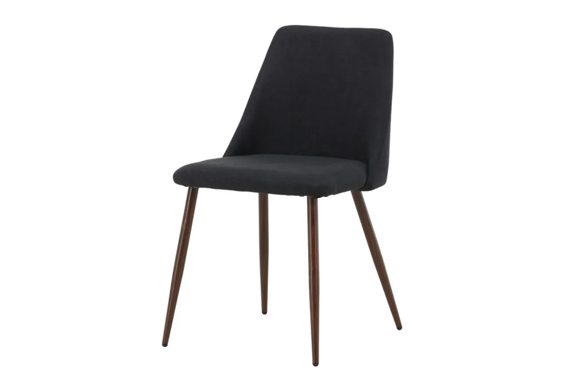 2er Set - Stuhl Liora aus weichem Polyestersamt