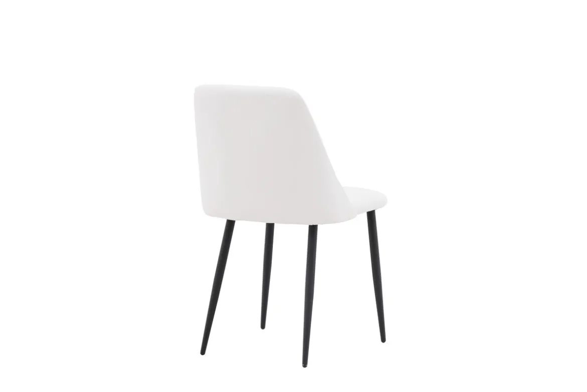 2er Set - Stuhl Liora aus weichem Polyestersamt