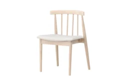 2er Set - Stuhl Ländle im weiß gewaschenen Skandi-Design