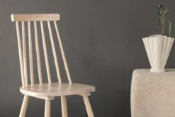 2er Set - Stuhl Lünemann, moderner Holzstuhl in 5 Farben
