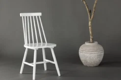 2er Set - Stuhl Lünemann, moderner Holzstuhl in 5 Farben