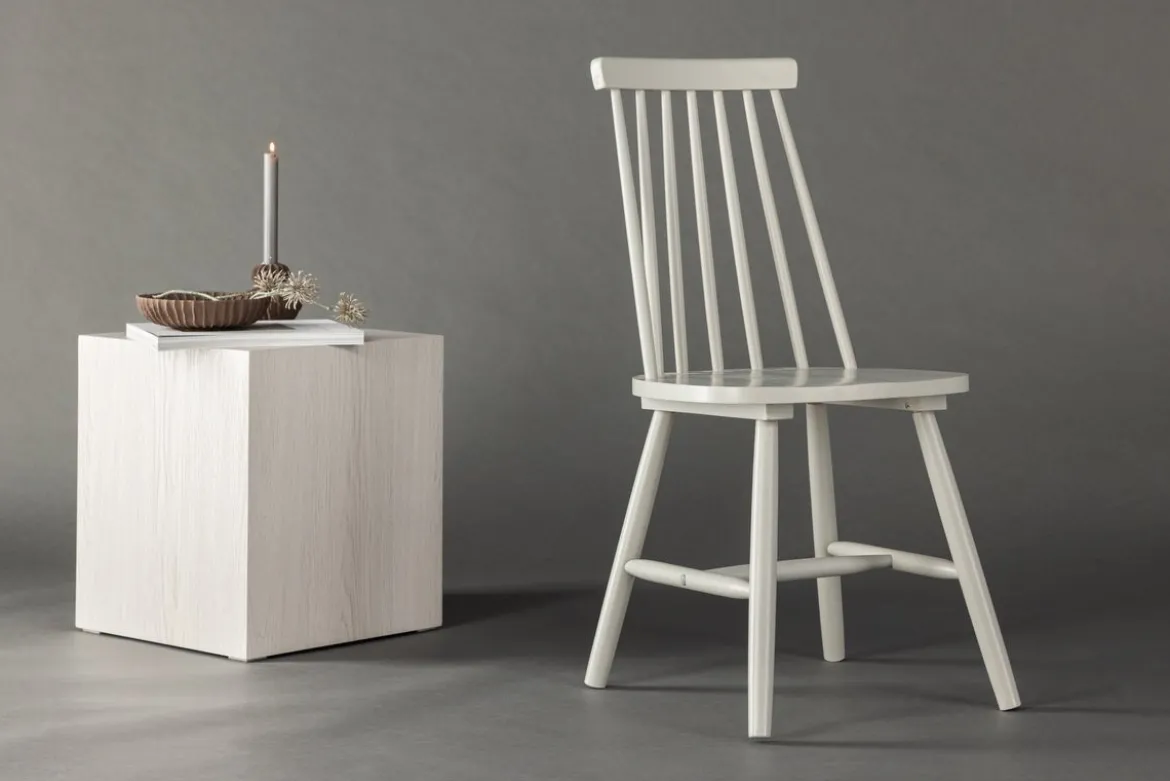 2er Set - Stuhl Lünemann, moderner Holzstuhl in 5 Farben
