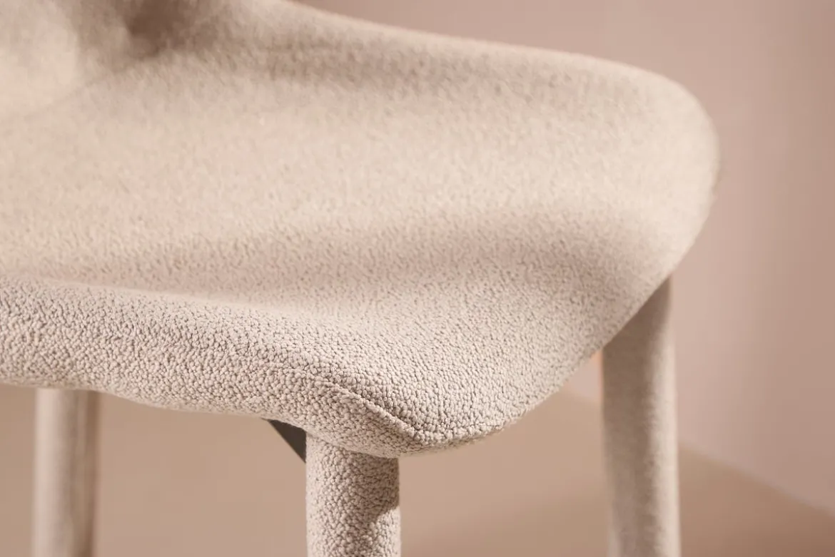2er Set - Stuhl Marie mit Bouclé-Bezug