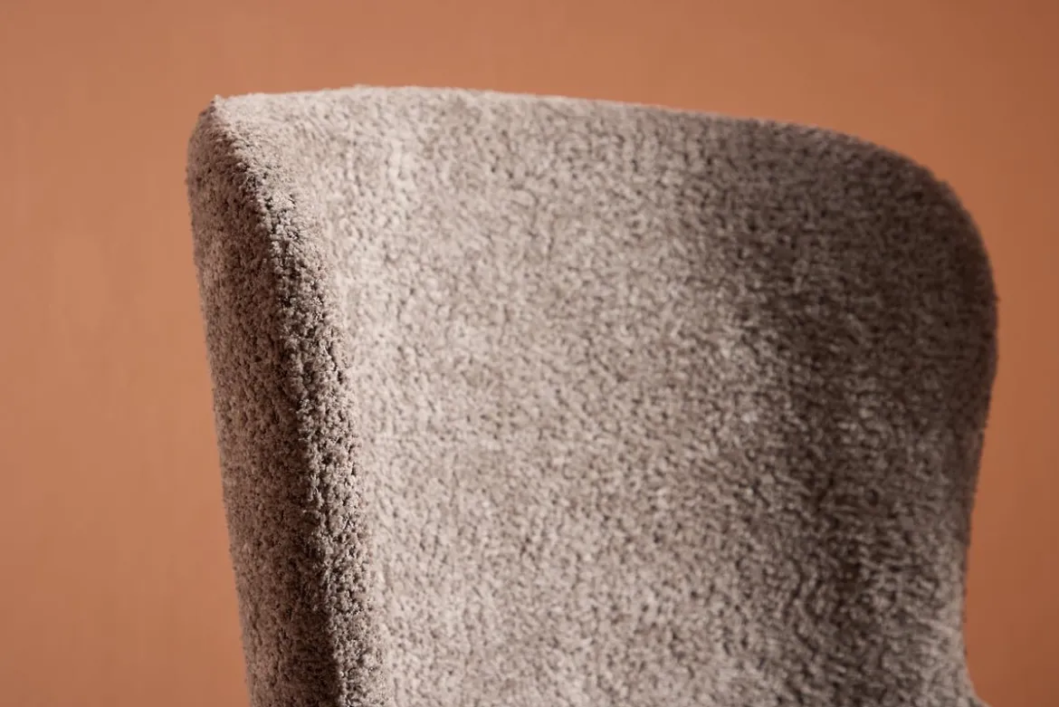 2er Set - Stuhl Marie mit Bouclé-Bezug