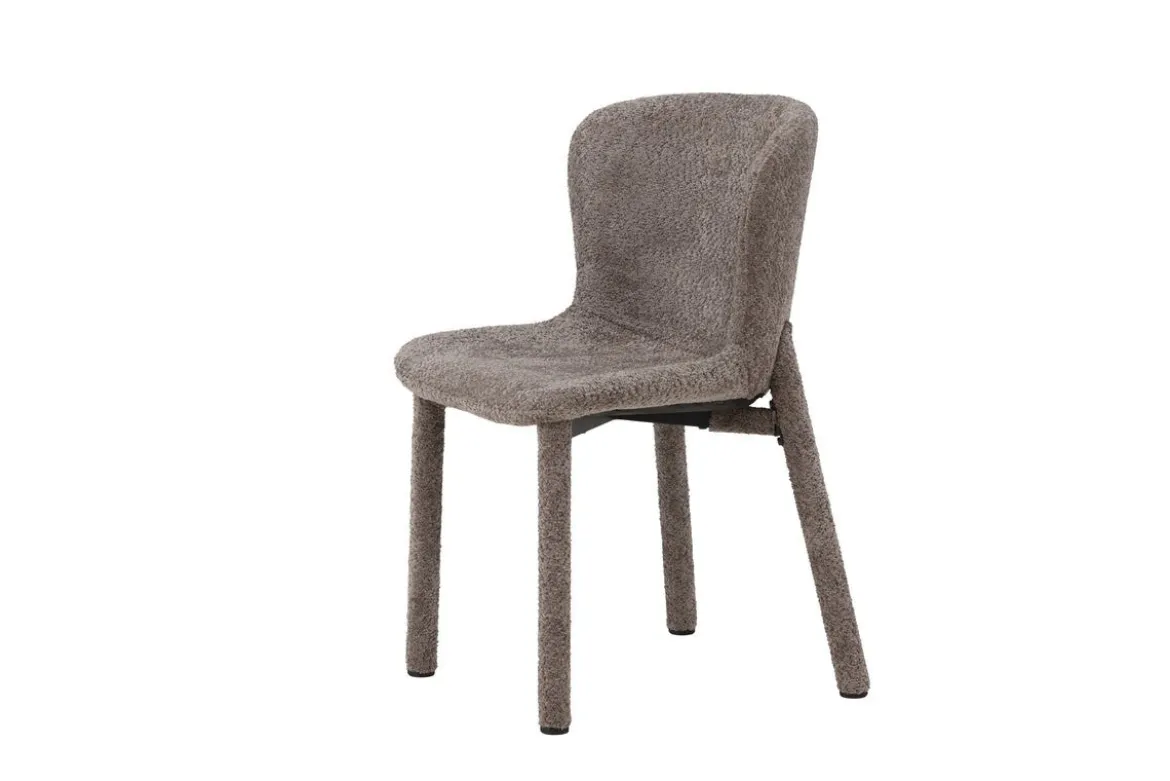 2er Set - Stuhl Marie mit Bouclé-Bezug