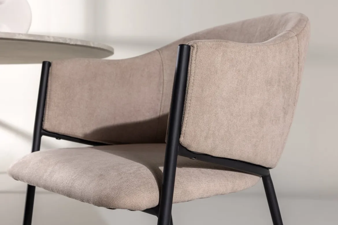2er Set - Stuhl Nivia in natürlichem Design