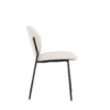 2er Set - Stuhl Opal mit beigen Leinenbezug