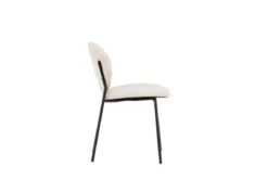 2er Set - Stuhl Opal mit beigen Leinenbezug