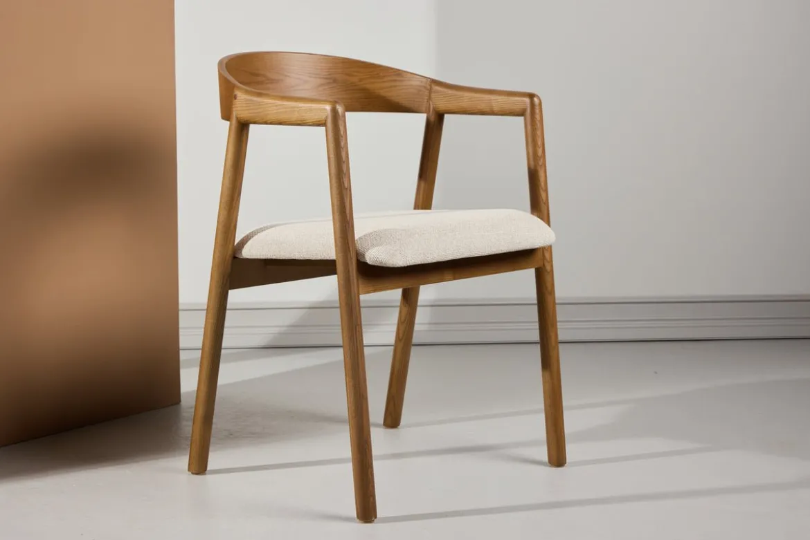 2er Set - Stuhl Tavi mit weichen, organischen Formen