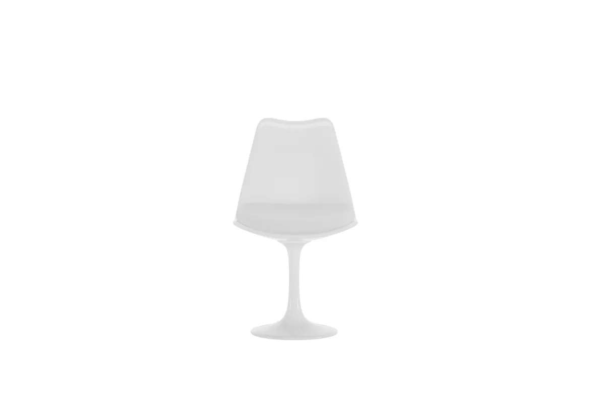 2er Set - Stuhl Xavion mit weißer Sitzschale