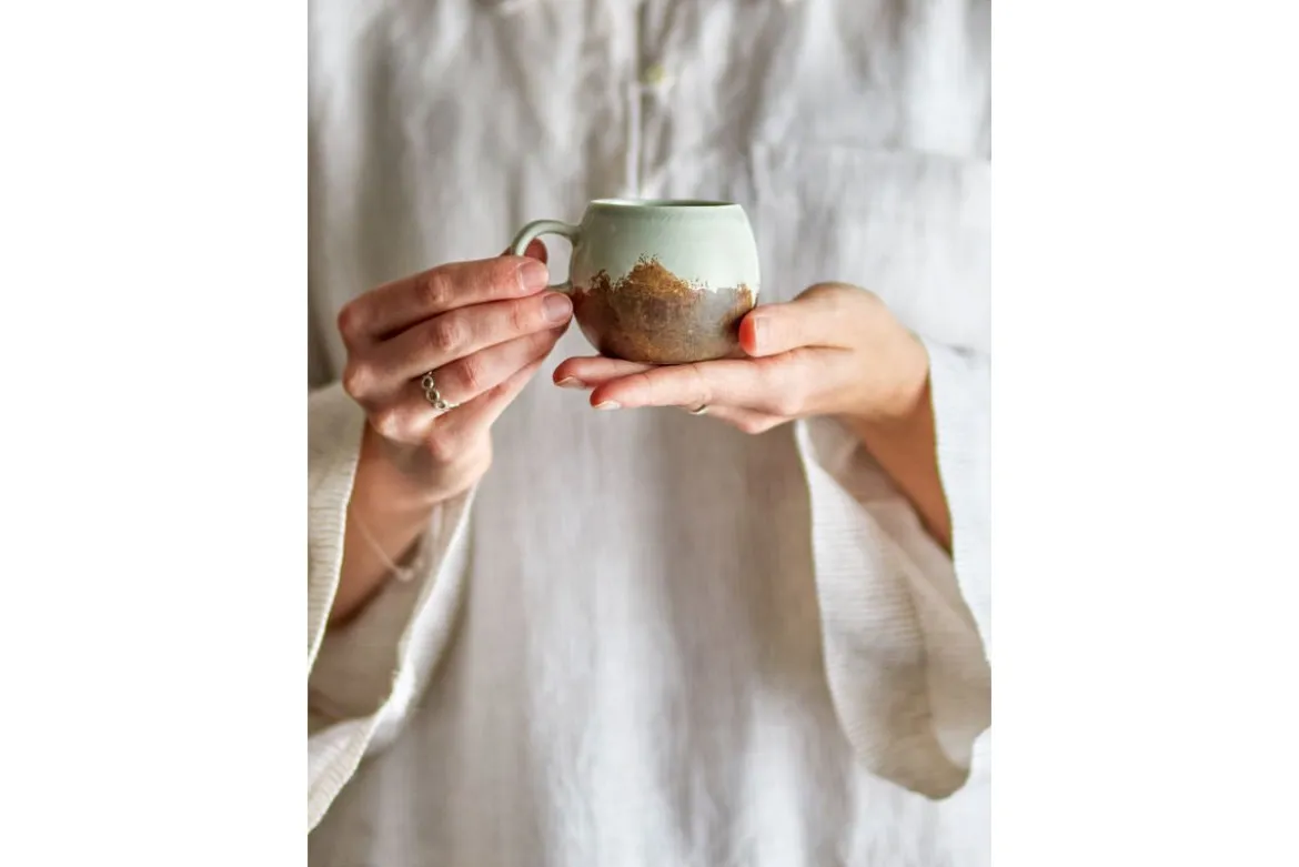 Espressotasse Soléa - aus Steingut gefertigt