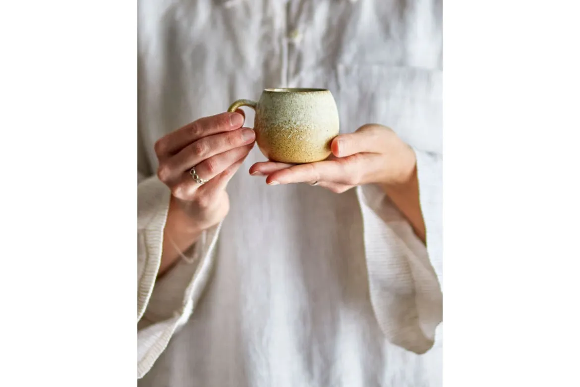Espressotasse Soléa - aus Steingut gefertigt