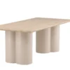 Esstisch Belluno – Rechteckiger Tisch 210 × 100 cm in Whitewash