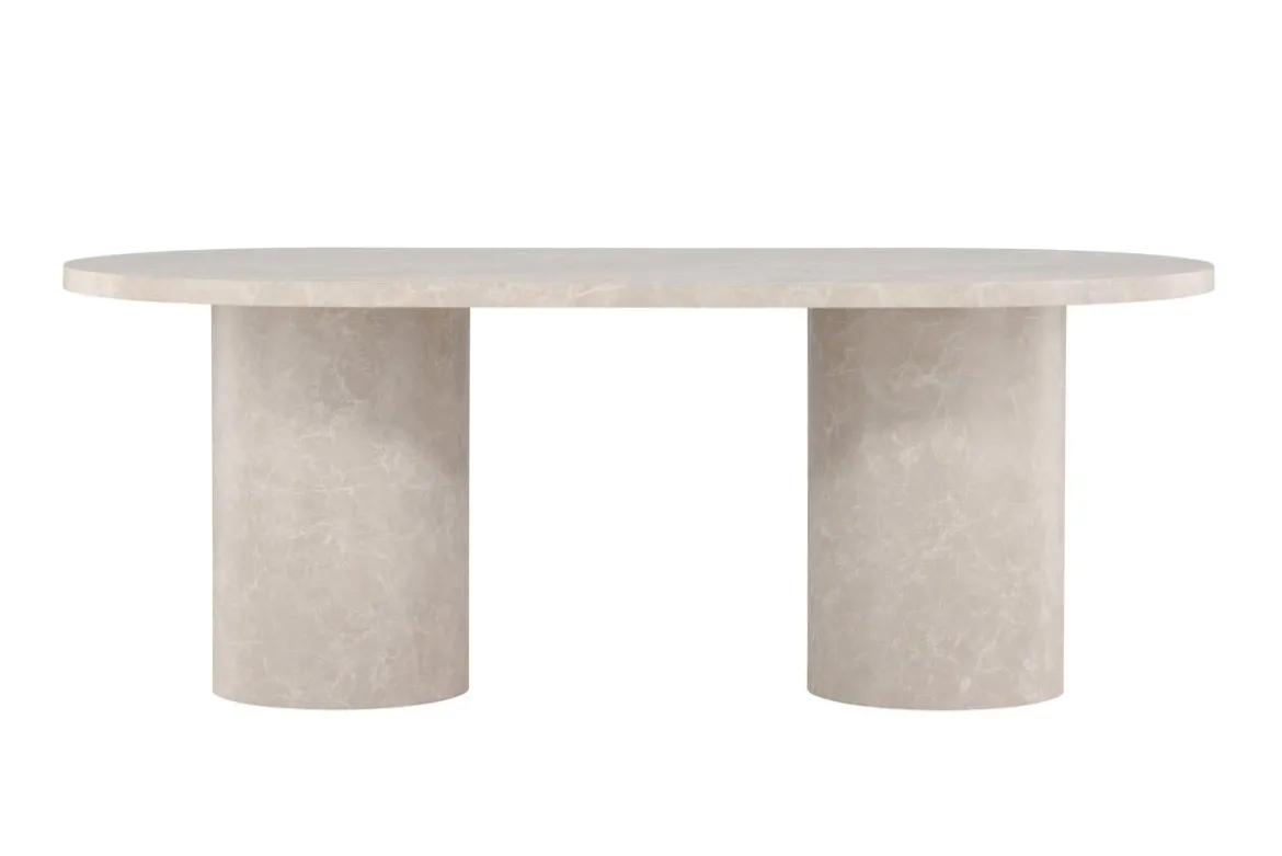 Esstisch Cielo - im schlichten Design mit einer eleganten Marmoroptik