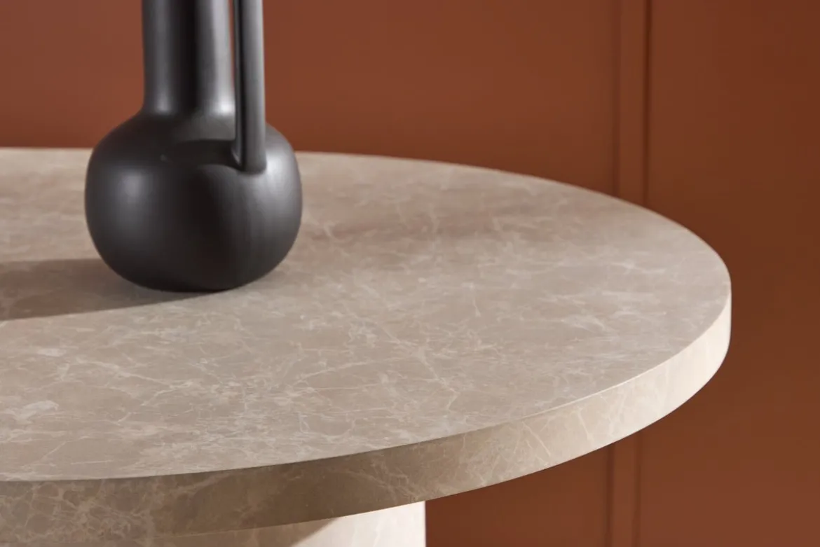 Esstisch Cielo - im schlichten Design mit einer eleganten Marmoroptik