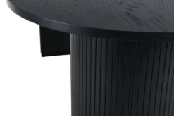 Esstisch Moani - mit robusten Gestell im gerippten Design