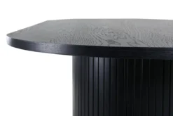 Esstisch Moani - mit robusten Gestell im gerippten Design