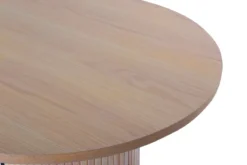 Esstisch Moani - mit robusten Gestell im gerippten Design