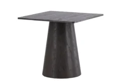 Esstisch Moreno – Quadratischer Tisch 80x80 cm in Mocca