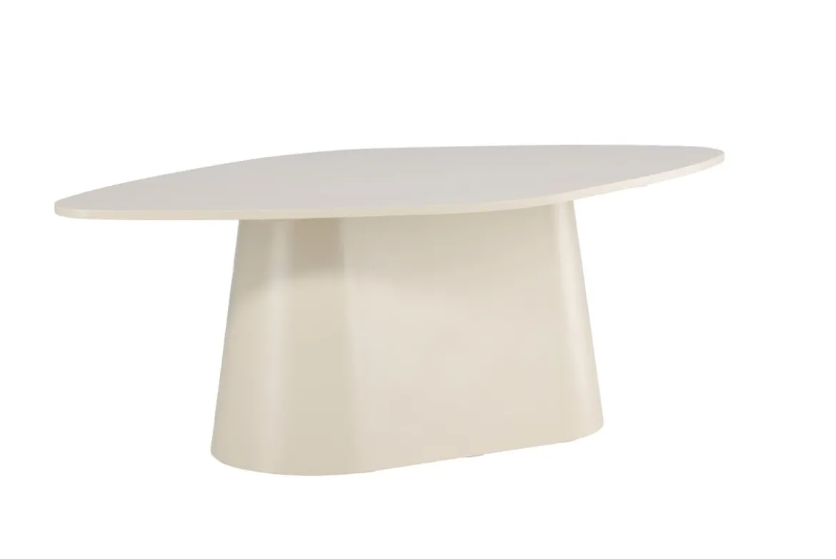 Esstisch Solaro – Ovaler Design-Esstisch 210x110 cm in Beige