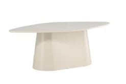 Esstisch Solaro – Ovaler Design-Esstisch 210x110 cm in Beige