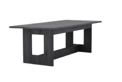 Esstisch Tully - ein rechteckiger Esstisch in elegantem Schwarz
