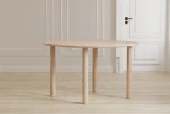 Esstisch Uvella - Ovaler Tisch in Naturoptik