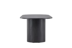Esstisch Veyla - ein ovaler Esstisch in elegantem Schwarz