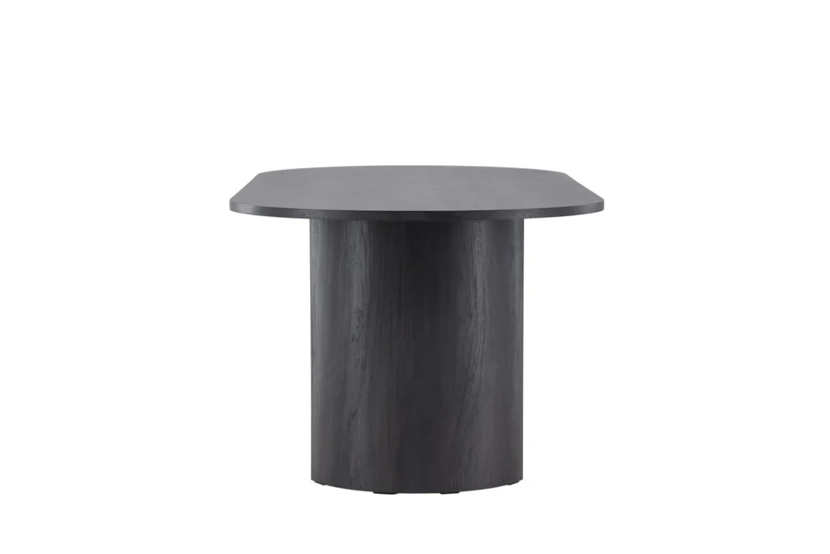 Esstisch Veyla - ein ovaler Esstisch in elegantem Schwarz